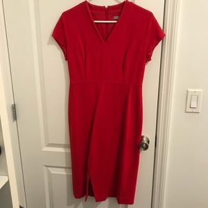 Classiques Entier Red Pencil Dress